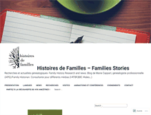 Tablet Screenshot of histoires-de-familles.org